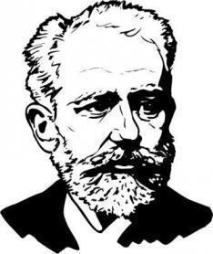 Наклейка Чайковский
