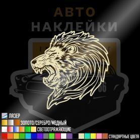 Наклейка лев