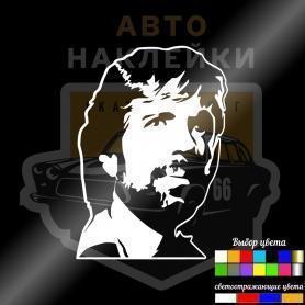 Наклейка Норрис Чак