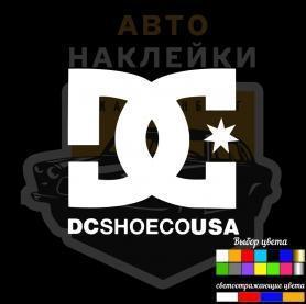 Наклейка логотип DC