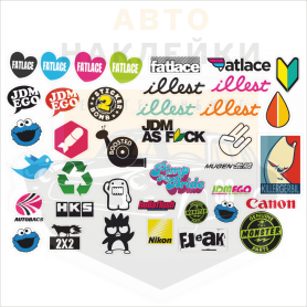 Стикеры с резкой комплект