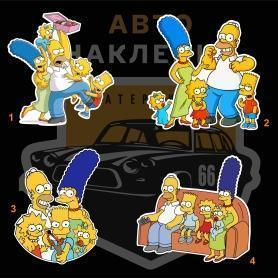 Наклейка Симпсоны