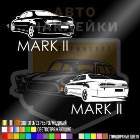 Наклейка Тойота Марк 2