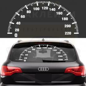 Наклейка спидометр