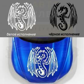 Наклейка дракон