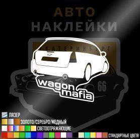 Наклейка Lacetti wagon mafia