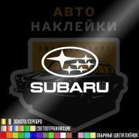 Наклейка логотип СУБАРУ